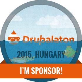 Drupalaton 2015 - I'm sponsor